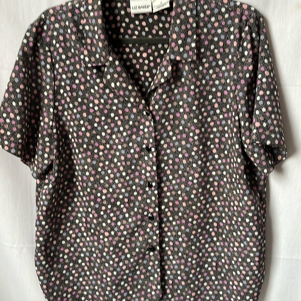 Liz Baker Polka Dot Blouse